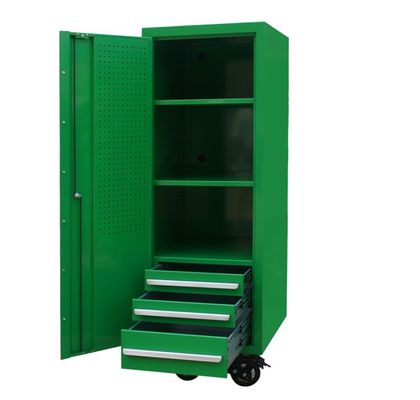 Garage Store Tools Design Armário de armazenamento de ferramentas pesadas com rodas Suporte personalizado OEM