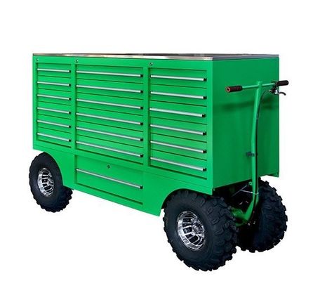 Atualize a sua garagem com trolley de ferramentas duráveis carrinhos de poços de aço inoxidável e caixa de ferramentas de rolamento