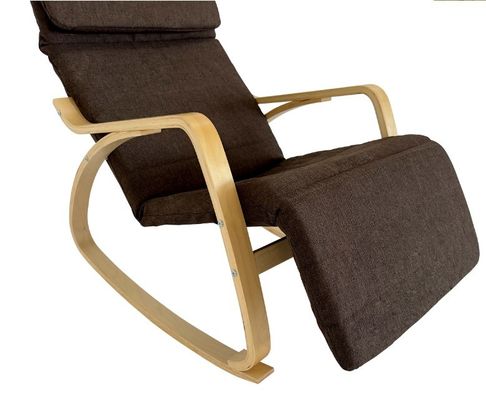 Casa Conforto Móveis de cor personalizada Cadeiras de madeira e sofá relaxante