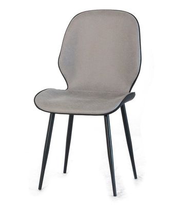 Cadeira de aço de luxo moderna para restaurante Opções coloridas e construção resistente
