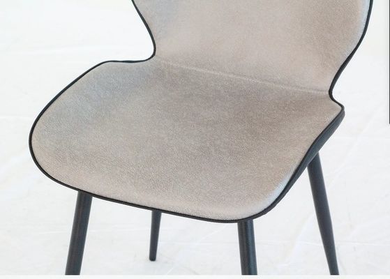 Cadeira de aço de luxo moderna para restaurante Opções coloridas e construção resistente
