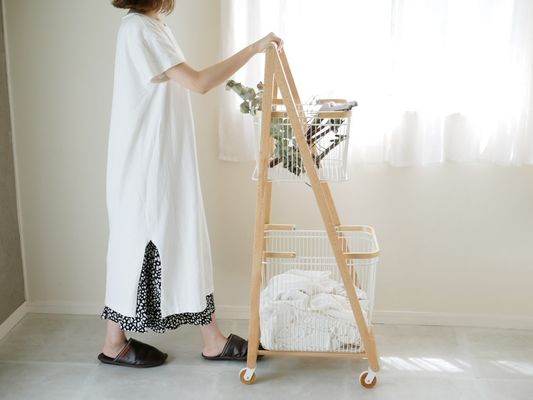 Moderno Design Dobragem Roupa Suja Cesto de Armazenamento para Home Office Gestão de Roupa