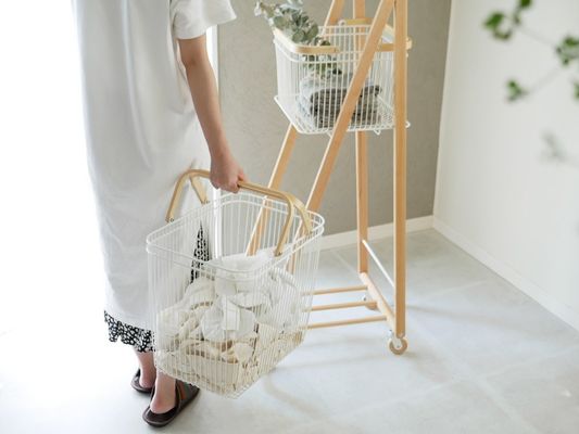 Moderno Design Dobragem Roupa Suja Cesto de Armazenamento para Home Office Gestão de Roupa