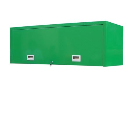 Caixa de ferramentas de prata personalizada de 72 &quot; com armário de armazenamento de ferramentas de cacifo de lado Hutch em rodas