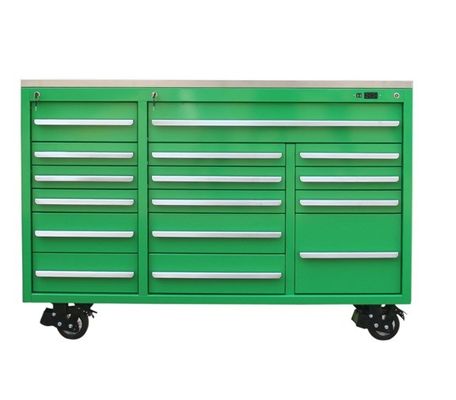 Estação de trabalho de armazenagem de ferramentas de garagem e gabinete pesado com material de aço laminado a frio
