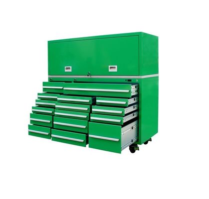 Gabinete de armazenamento de estação de trabalho de garagem de aço com estofado de gaveta opcional e acabamento de revestimento em pó