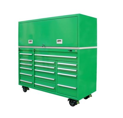 Gabinete de armazenamento de estação de trabalho de garagem de aço com estofado de gaveta opcional e acabamento de revestimento em pó