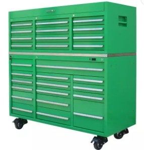 Cabine de rolos de caixa de ferramentas pesadas de 72&quot; para ferramentas de garagem e necessidades de oficina