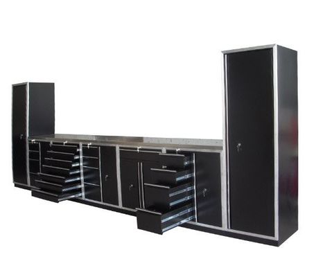 Armário de caixa de ferramentas de rolamento profissional para sistema de armazenamento de ferramentas modulares de metal de alta durabilidade