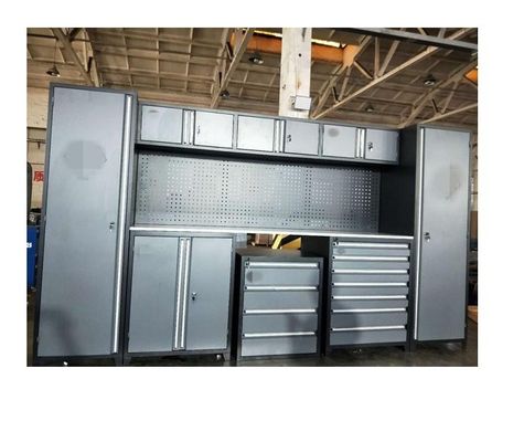 Sistema de armazenamento de garagem de trabalho pesado para organização de ferramentas