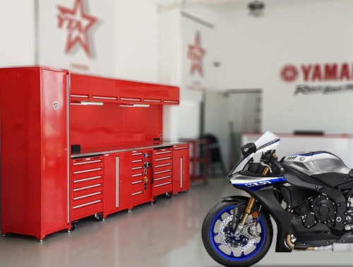 Garagem Armazenamento Estação de trabalho Modular Armazenamento de ferramentas oficina Gabinete Bancos de trabalho pesados