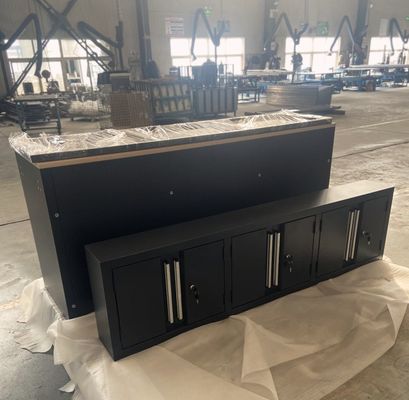 Cabine de ferramentas de aço com acabamento profissional e personalização