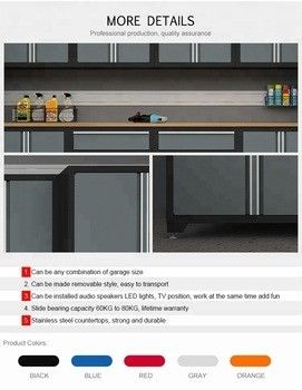 Organize suas ferramentas com estilo com o nosso armário de ferramentas de aço laminado a frio