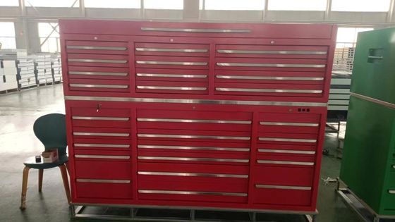 Cota de pó de aço acabamento 72 polegadas caixa de ferramentas pesadas para oficina de reparação de automóveis garagem