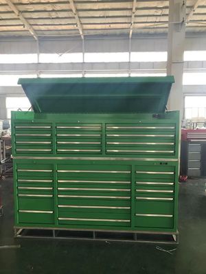 Ferramentas de garagem Ferramentas de aço de trabalho pesado caixa de ferramentas de deslizamento com rodas de aço laminado a frio