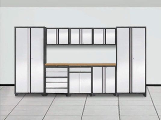 Garagem multifuncional Oficina Caixa de ferramentas rolantes e gabinete para armazenamento de ferramentas pesadas