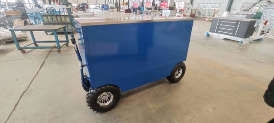 Armazenamento móvel feito de metal fácil caixa de ferramentas em rodas com fechadura e suporte personalizado