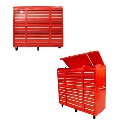 Estação de trabalho de armazenamento de garagem de aço laminado a frio para armazenamento de ferramentas e design personalizável