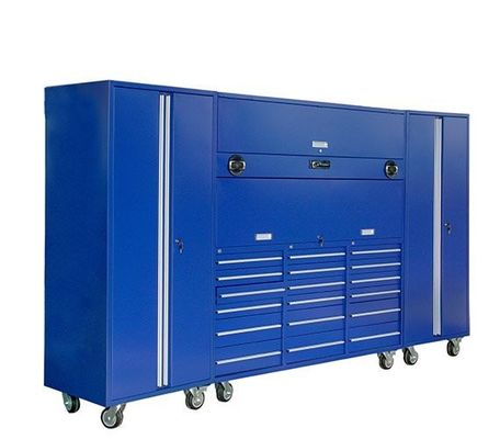 Armários de garagem robustos com rodas e construção de aço durável de 0,8 mm-1,50 mm