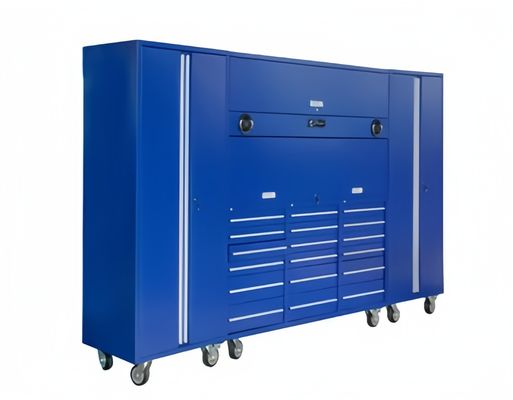 Armários de garagem robustos com rodas e construção de aço durável de 0,8 mm-1,50 mm