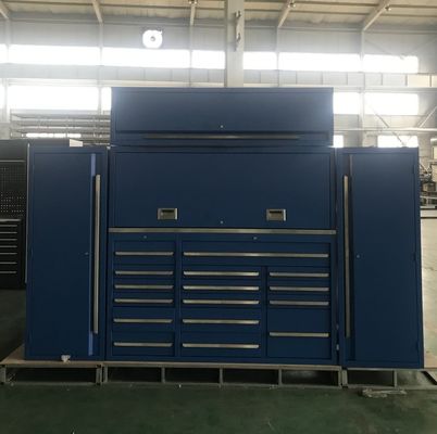 Armário para oficina de garagem de reparação de automóveis de metal gavetas de rolos armário de ferramentas de topo