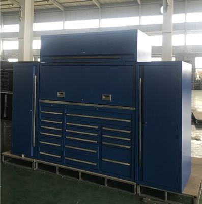 Armário para oficina de garagem de reparação de automóveis de metal gavetas de rolos armário de ferramentas de topo