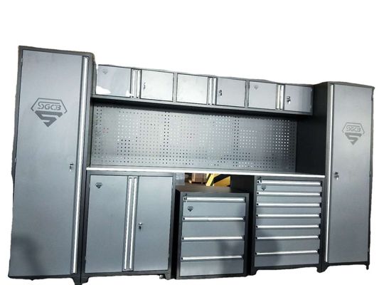 ODM Customizado Cold Rolled Steel Garage Tool Cabinet para armazenamento de ferramentas metálicas pesadas