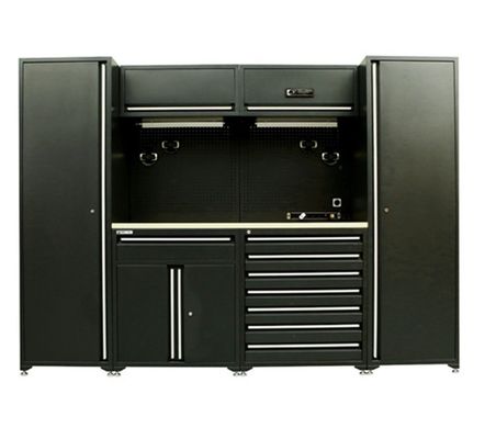 Multi drawers opcional caixa de ferramentas de rolamento geral dos EUA com chave de bloqueio na roda carrinho de ferramentas