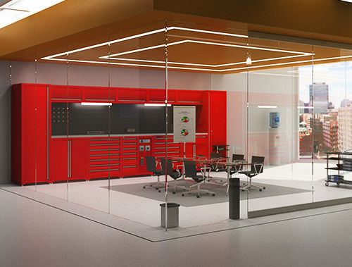 Multi drawers opcional caixa de ferramentas de rolamento geral dos EUA com chave de bloqueio na roda carrinho de ferramentas