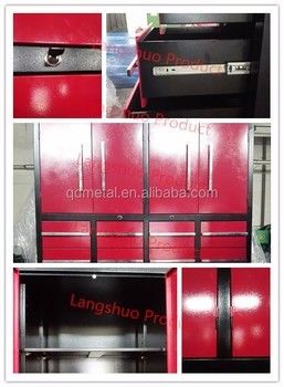 Armários de garagem de aço laminado a frio para soluções de armazenamento profissionais e personalizáveis