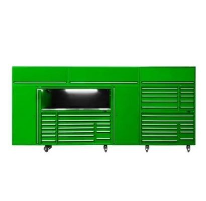 Armários de ferramentas modulares para oficina com fechadura de chave e cor RAL personalizada