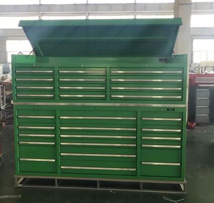 Oficina Garagem 72in Orange Metal Tool Cabinet com rodas e aceitável OEM ODM