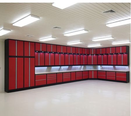 Cabine de ferramentas de aço laminado a frio funcional