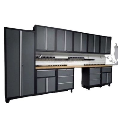 1.0mm 1.2mm 1.5mm Garage Metal Tool Cabinet com gavetas e fechadura Construção durável