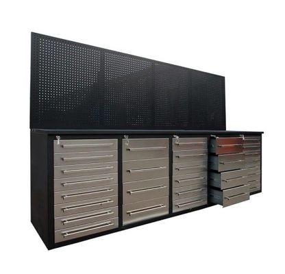 Armazenamento de ferramentas de garagem Sistema de armazenamento durável e resistente para ferramentas de aço pesadas