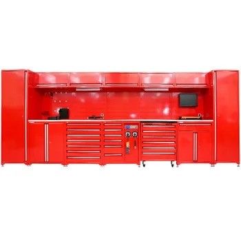 OEM Suporte Garagem Combinação de aço armários metálicos para armazenamento de oficina multifuncional