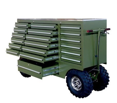 Produção em um carrinho de movimentação pesado para armazenamento de ferramentas ESD e suporte personalizado