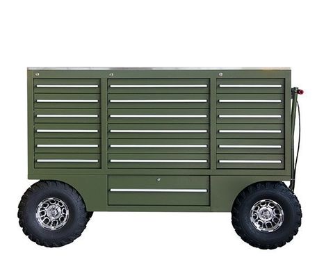 Armazém de ferramentas personalizável Trolley caixa de ferramentas de aço inoxidável em rodas para profissional