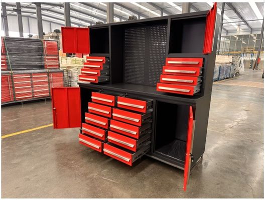 Garagem de reparação de automóveis Oficinas de trabalho de trabalho pesado Armários de ferramentas de combinação Metal 40 Caixa de trabalho
