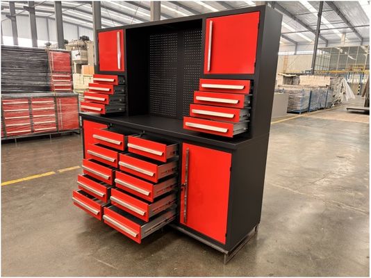 Garagem de reparação de automóveis Oficinas de trabalho de trabalho pesado Armários de ferramentas de combinação Metal 40 Caixa de trabalho