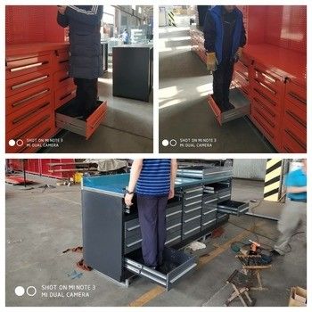 O Ultimate Garage Workshop 20 Caixa Armário de Ferramentas de Metal Pesado com Pegboard
