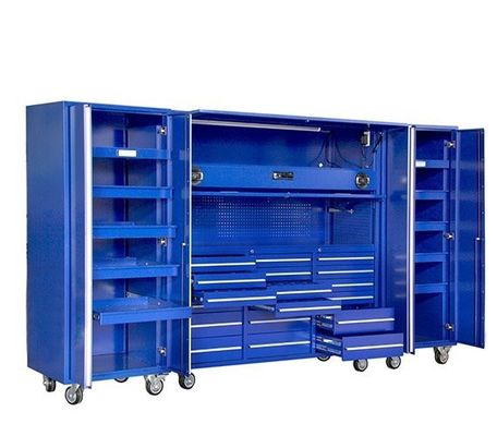 LS-010 Multifunção Mesa de Trabalho Gabinete de Ferramentas com Caixas Marrom 1,0 mm 1,2 mm 1,5 mm