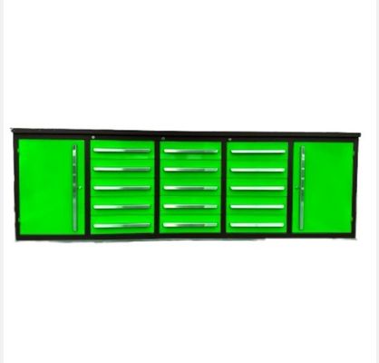 Aceitável OEM ODM Metal 10 ft-15 gaveta 2 portas de trabalho para oficina de reparação de automóveis garagem