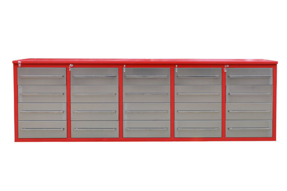 Suporte personalizado ODM Metal pesado 15 gaveta 96&quot; caixa de ferramentas para oficinas de garagem