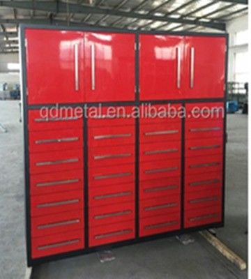 Suporte personalizado de armários de garagem de aço laminado a frio para soluções de armazenamento de carga pesada