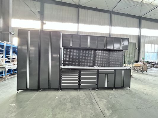 Armário de ferramentas de rolos de armazenamento para oficinas de trabalho pesado com várias gavetas