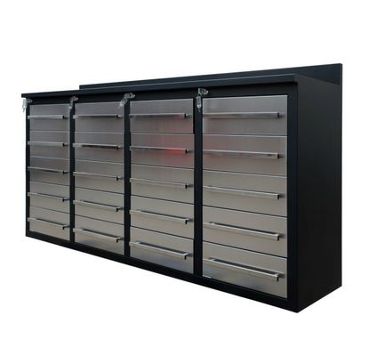 Gabinete de armazenamento de garagem suporte personalizado para caixas de ferramentas de aço e caixa de ferramentas grande