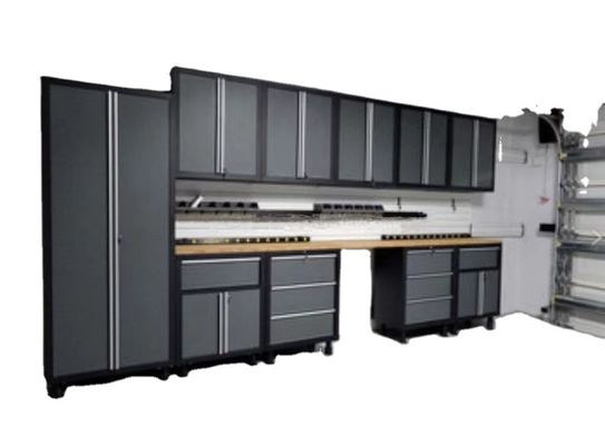 Suporte OBM personalizado 1.0mm 1.2mm 1.5mm Armário de ferramentas de bancada de trabalho com alças Opcional