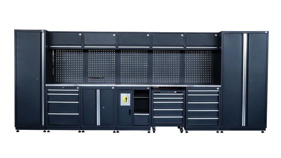 Casa Garagem Oficina Gabinete de ferramentas com rodas e multi-drawers suporte personalizado OBM