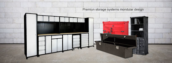 Sistemas de armazenamento de armazenamento de ferramentas de garagem de aço com espessura de 1,0-1,5 mm